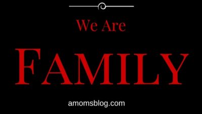 A black background with red lettering that says " we are amil ".