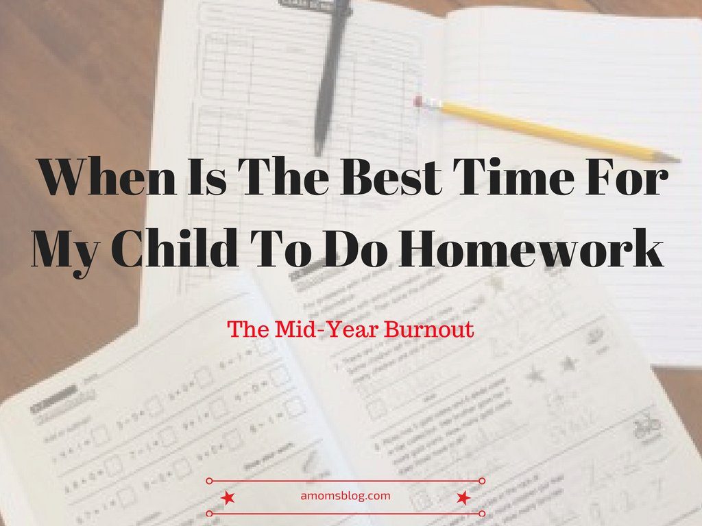 Determine what works best for your home for homework