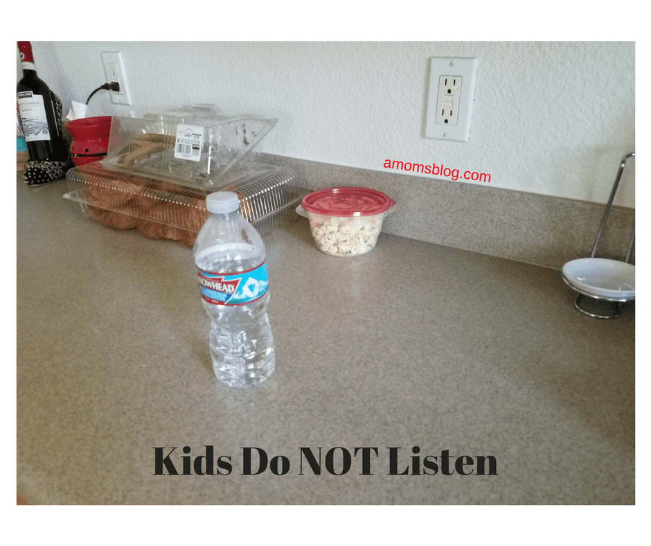 Kids Do NOT Listen