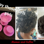 A collage of different types of hair curlers.