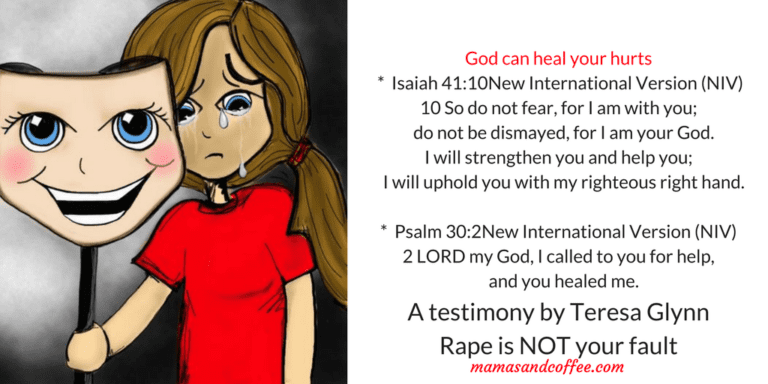 A cartoon of a girl with red hair and a bible.