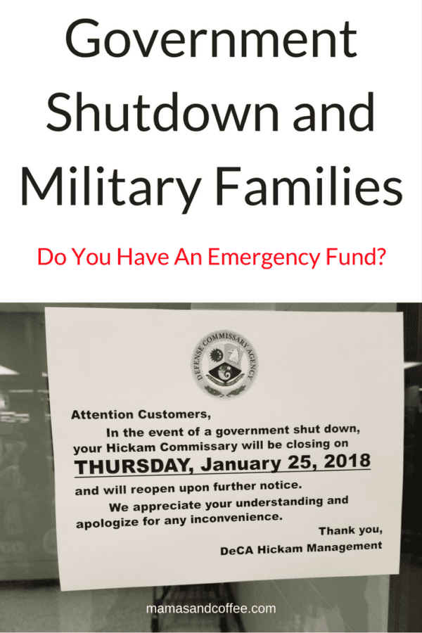 Passive Ways To Fund A Government Shutdown Military Emergency Fund