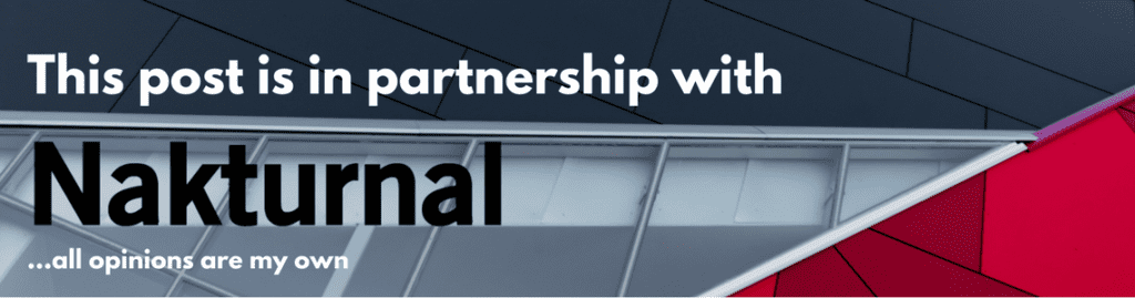 A banner with the words " partnership with social ".