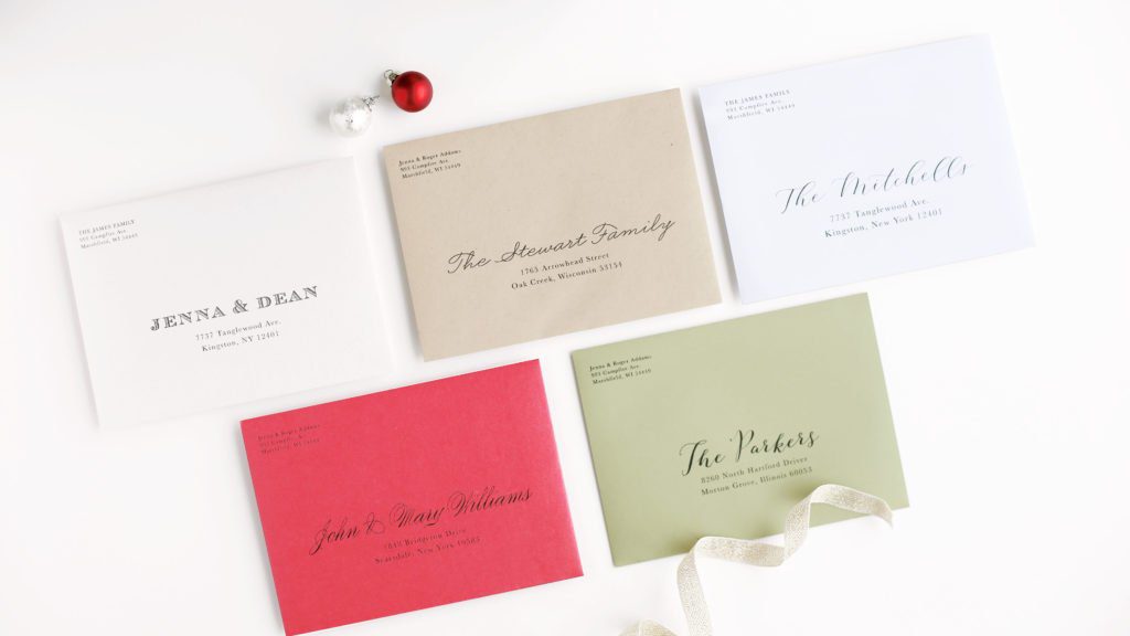 A collection of envelopes with different colors and designs.