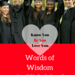 A group of people in graduation caps and gowns.