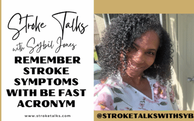 Remember Stroke Symptoms with BE FAST Acronym